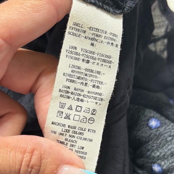 Free People Hazy Two Face Dress Size Small - Picture 4 of 5